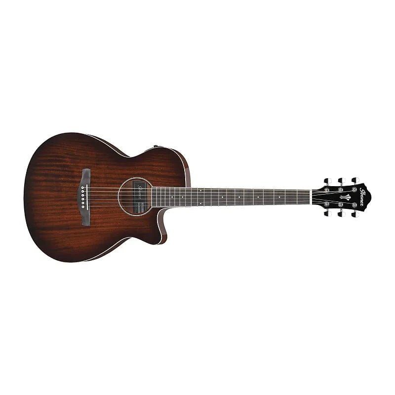 Ibanez AEG7MH Acoustic Electric Guitar, Violin Sunburst by Hoshino
