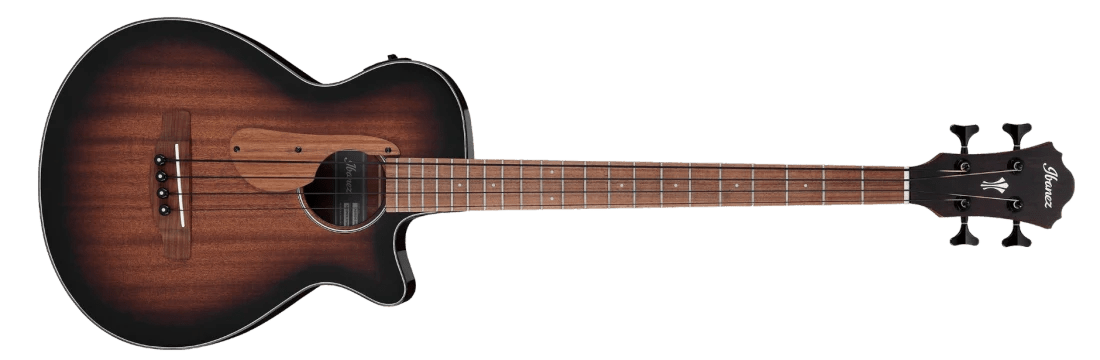 Ibanez AEGB24EMHS Acoustic Bass Mahogany Sunburst High Gloss by Hoshino