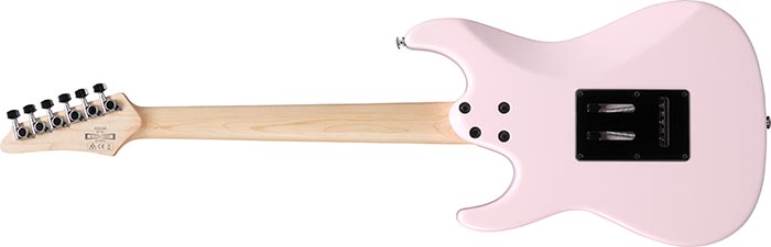 Ibanez AZES Standard Electric Guitar, Pastel Pink by Hoshino