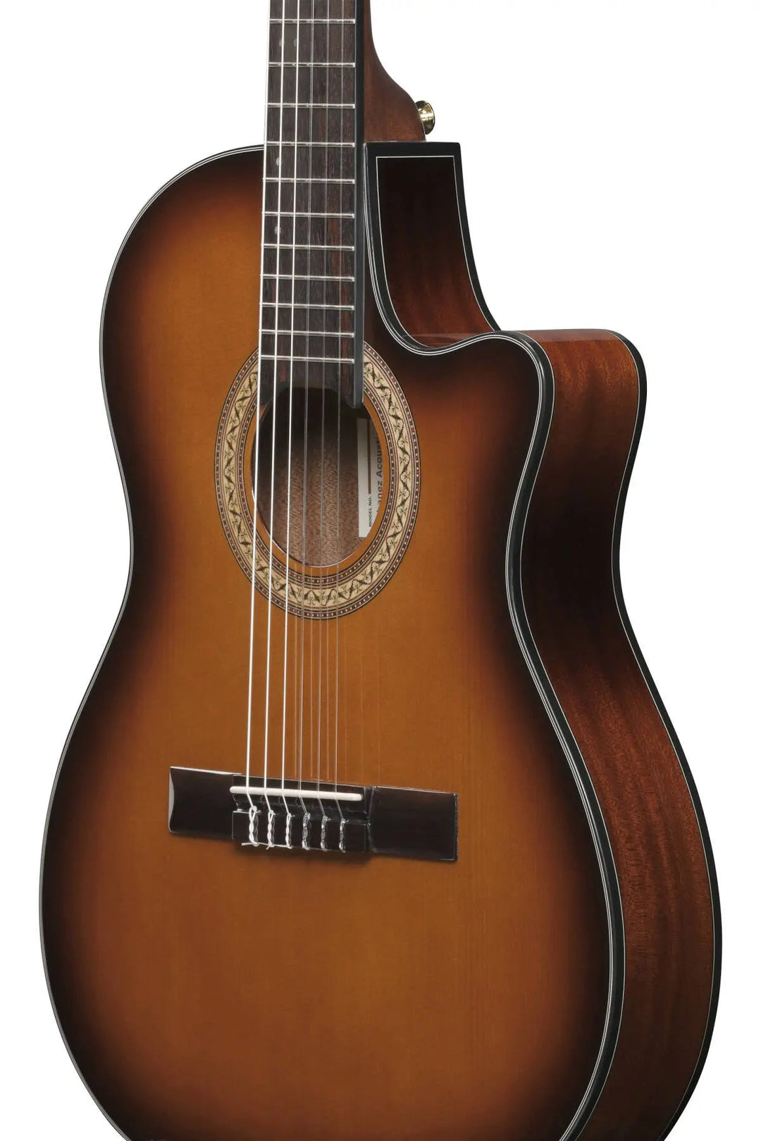 Ibanez Classical Acoustic Electric Guitar GA35TCE, Violin Sunburst by Ibanez
