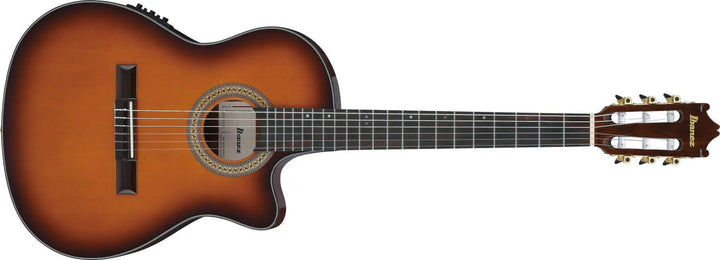 Ibanez Classical Acoustic Electric Guitar GA35TCE, Violin Sunburst by Ibanez