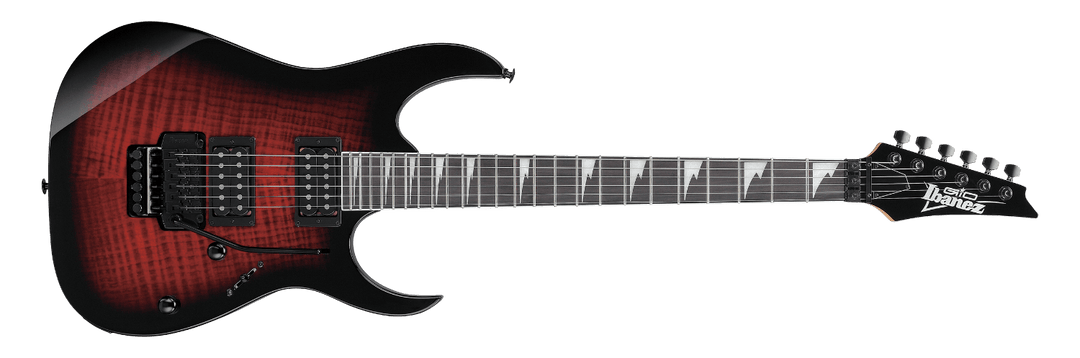 Ibanez Gio GRG320 Electric Guitar, Transparent Red Burst by Hoshino