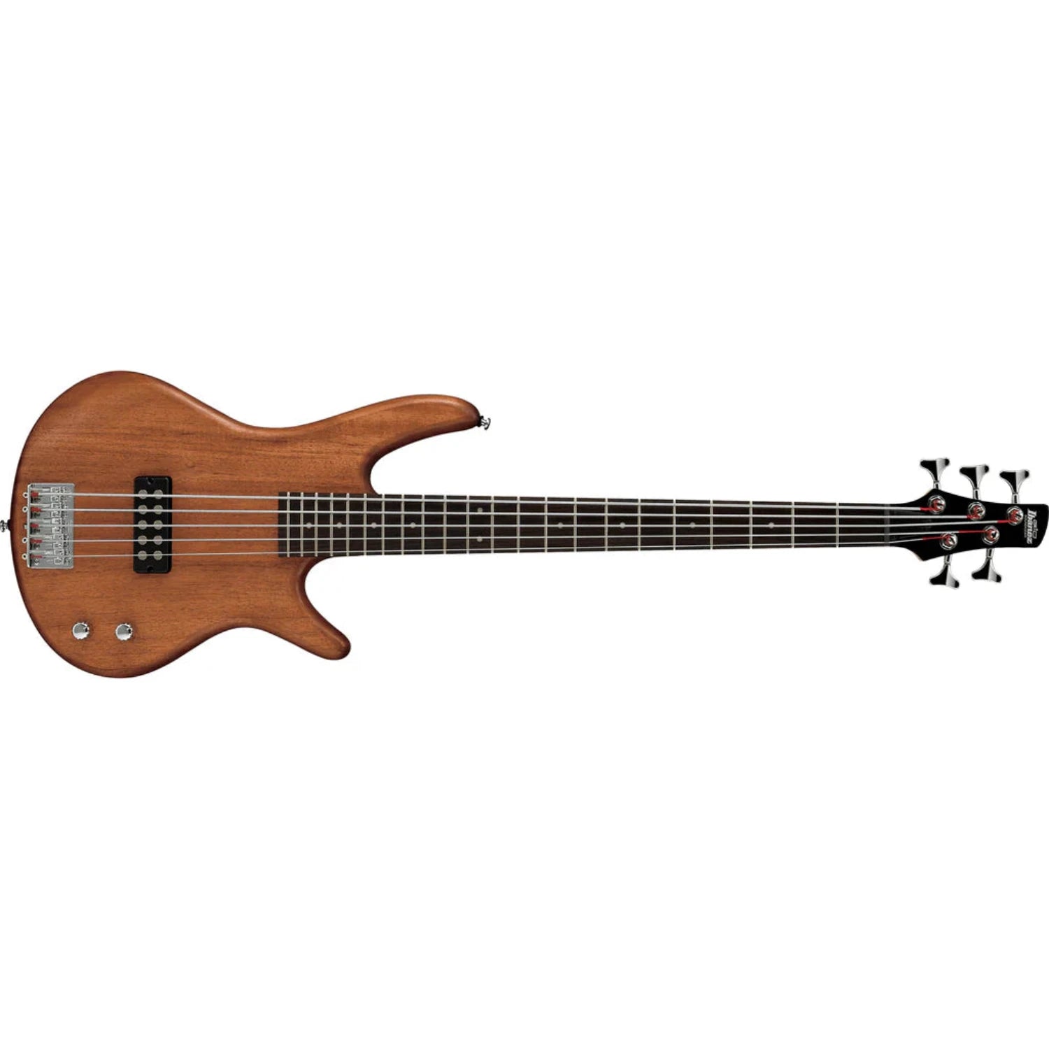 Ibanez Gio GSR105 5 String Bass, Mahogany Oil by Hoshino