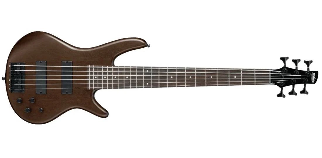 Ibanez Gio GSR206 6 String Bass - Walnut Flat by Hoshino