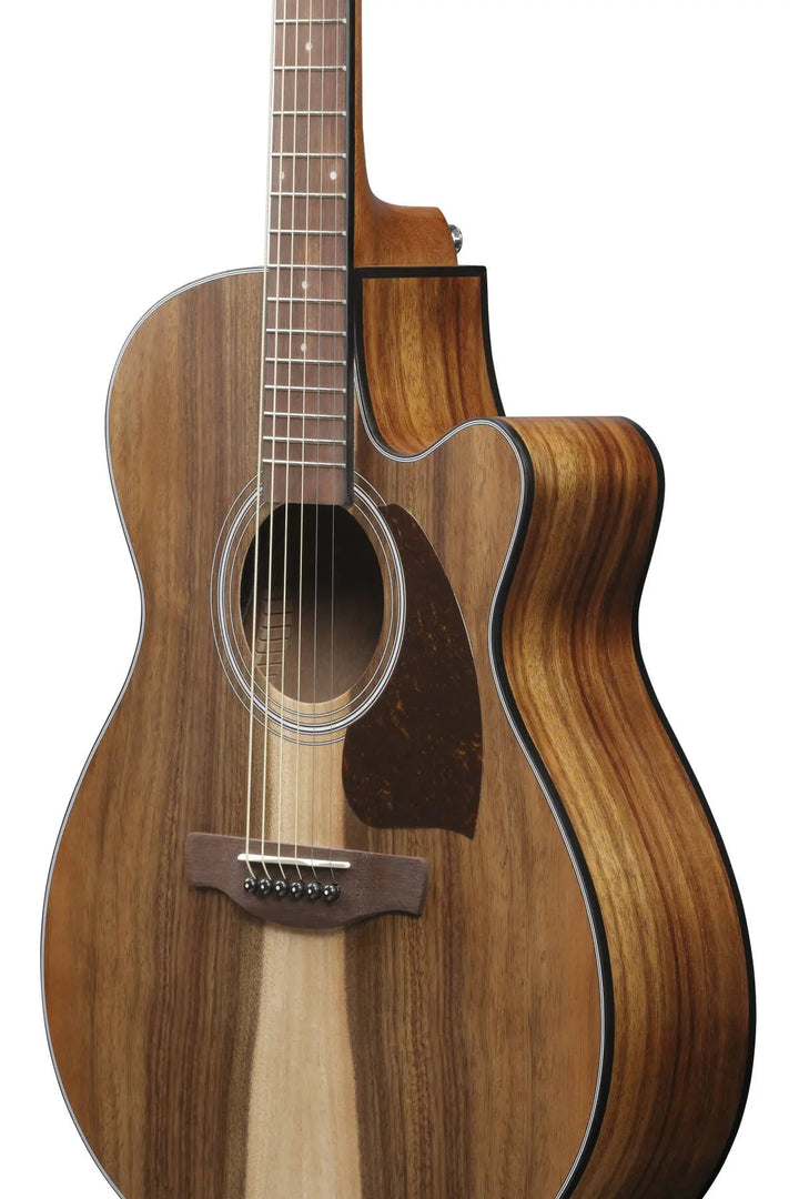 Ibanez PC50WSCE Cutaway Grand Concert Acoustic/Electric Guitar - Open Pore Brown by Ibanez