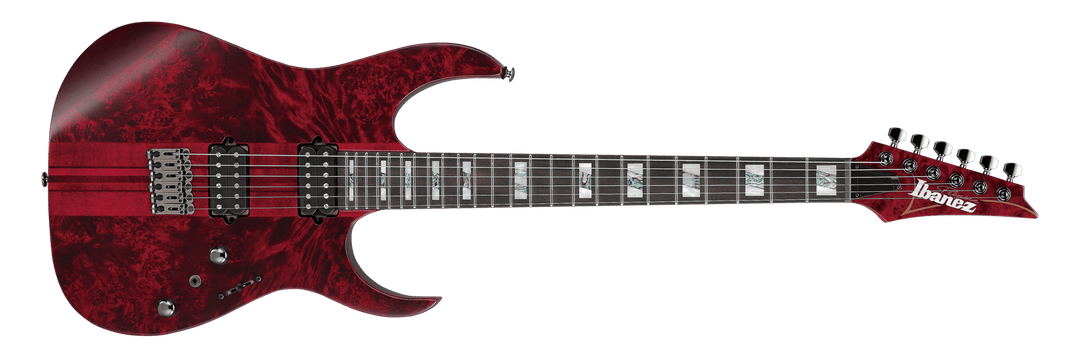Ibanez RG Premium RGT1221 Electric Guitar, Stained Wine Red Low Gloss by Hoshino