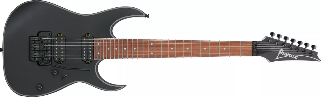 Ibanez RG Standard 7 - String Electric Guitar - Black Flat by Hoshino