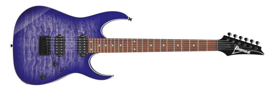 Ibanez RG Standard RG421 Electric Guitar - Cerulean Blue Burst by Hoshino