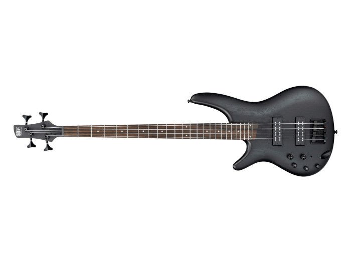 Ibanez SR300EBL SR Standard Left Handed 4 String Electric Bass, Weathered Black by Hoshino