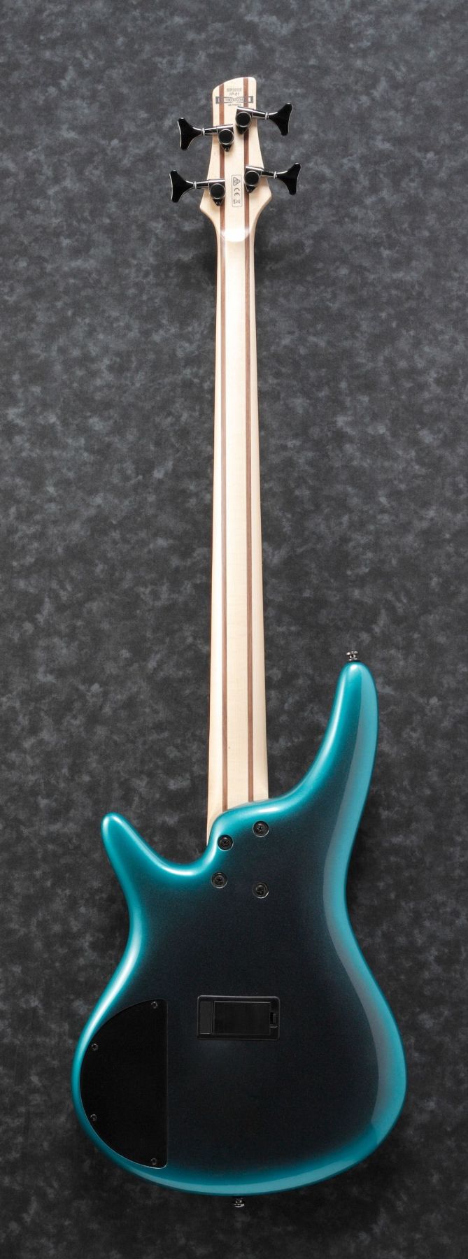 Ibanez Standard SR300E 4 - String Bass Guitar, Cerulean Aura Burst by Hoshino