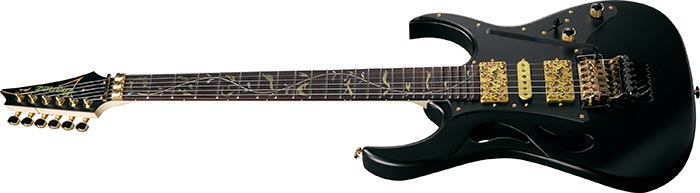 Ibanez Steve Vai PIA Signature Guitar - Onyx Black by Hoshino