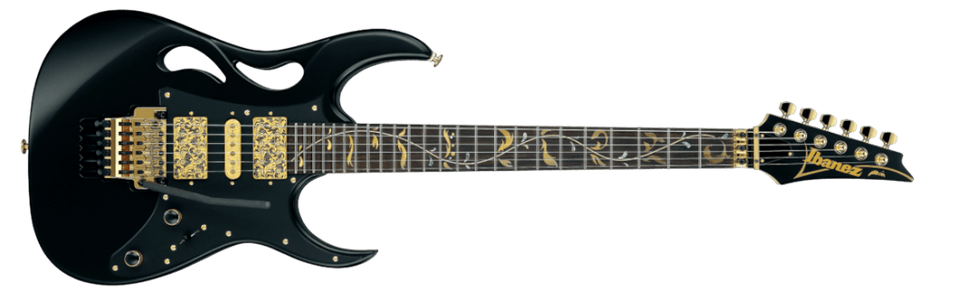 Ibanez Steve Vai PIA Signature Guitar - Onyx Black by Hoshino