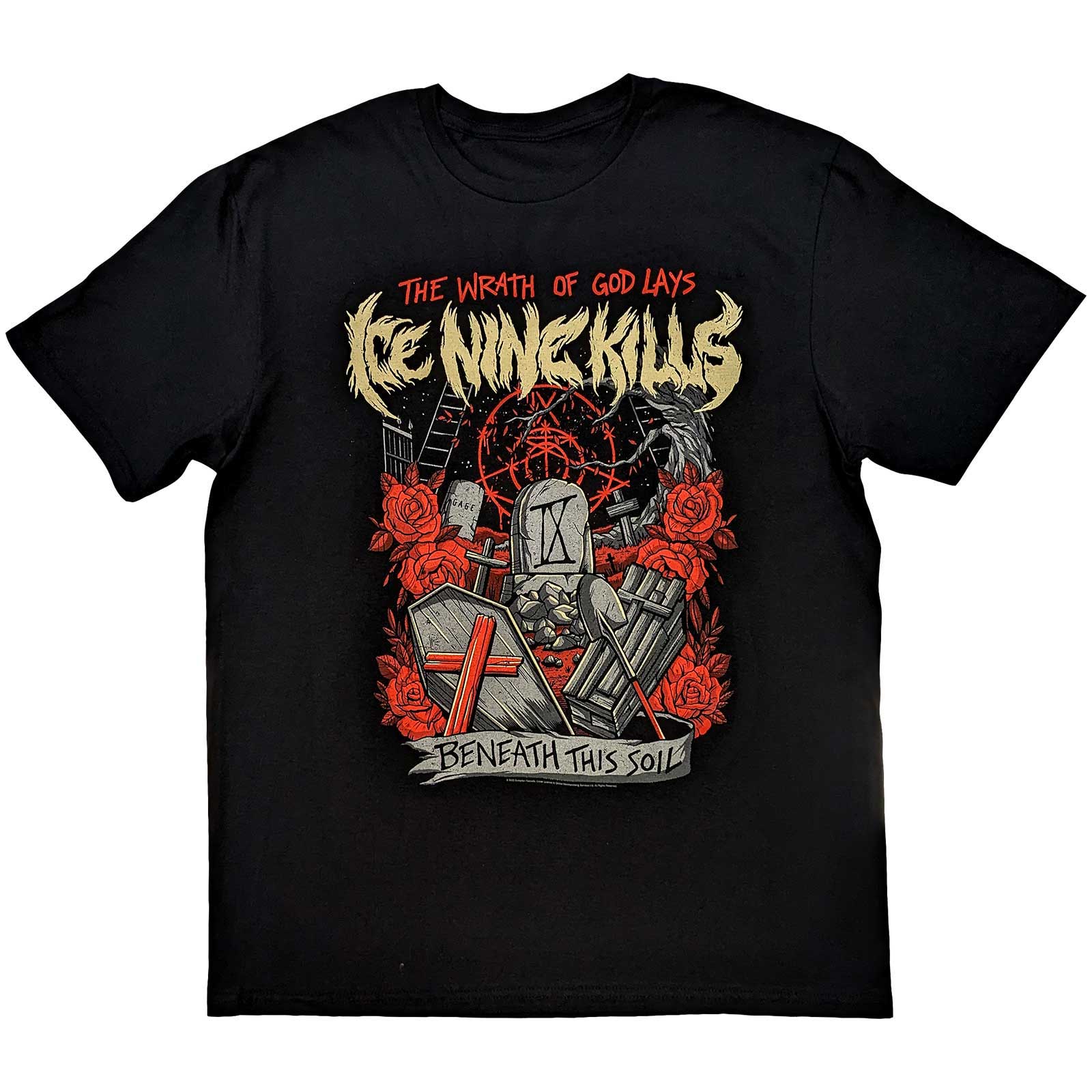 ICE NINE KILLS UNISEX T - SHIRT: WRATH by Rock Off Trade