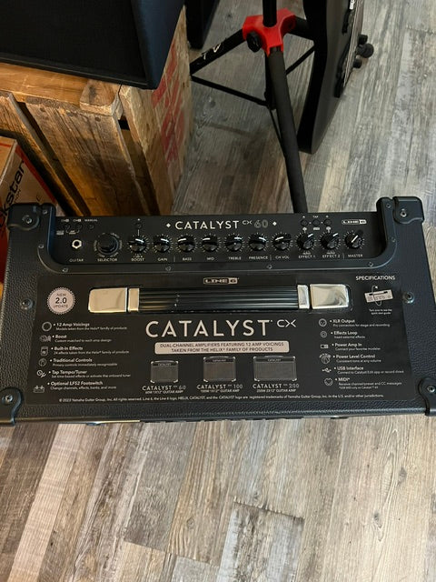 Used Line 6 Catalyst CX Dual-Channel 1x12 Combo Amplifier - 60 Watts