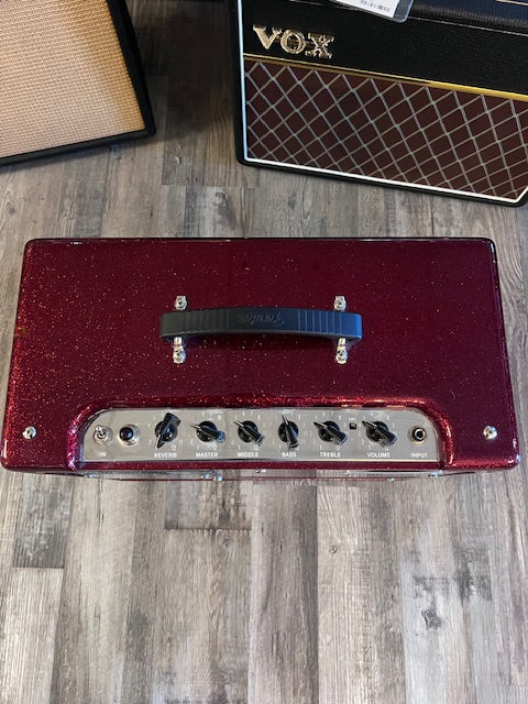 Used Fender Blues Junior III "Ruby Red Sparkle" FSR Limited Edition 15-Watt 1x12" Guitar Combo