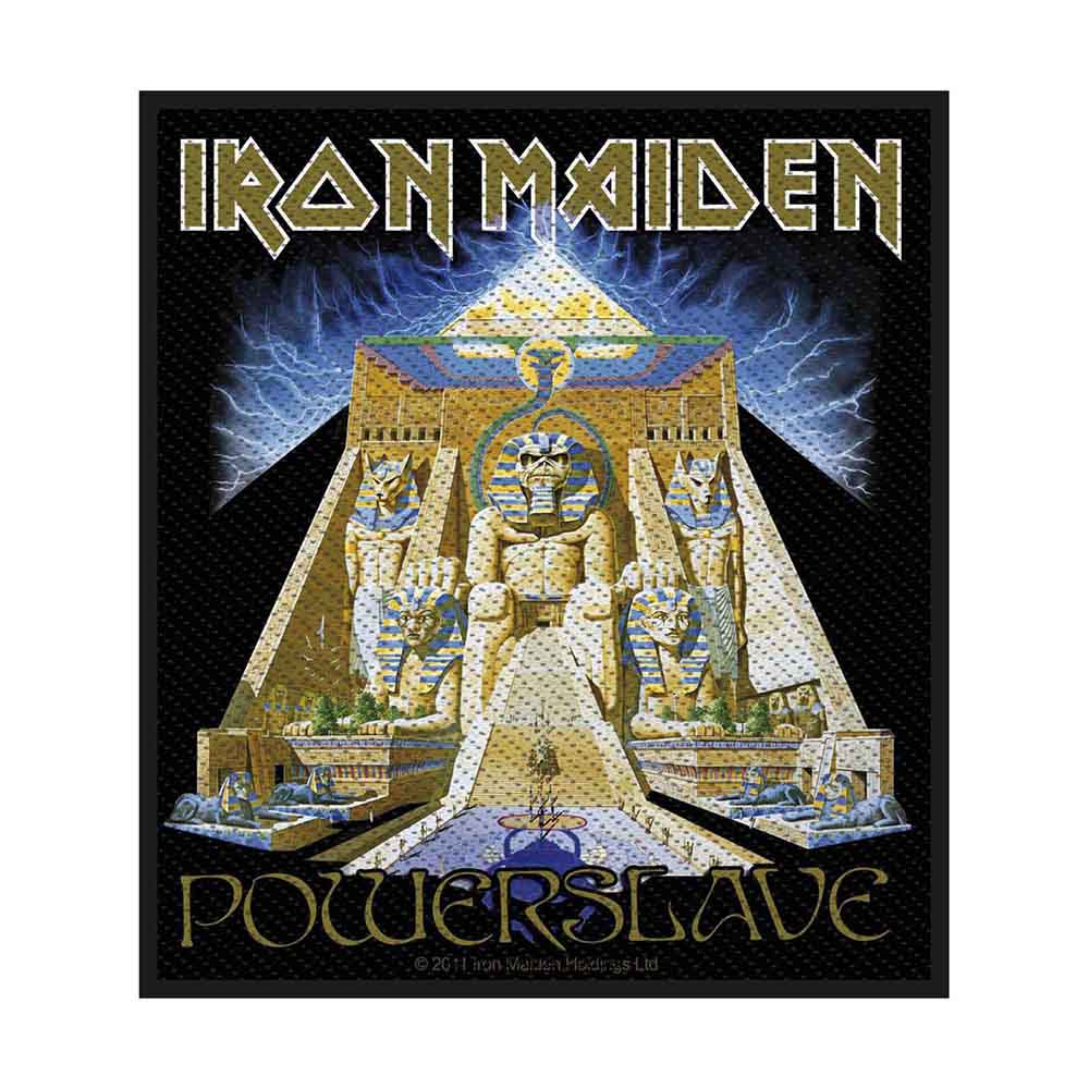 Iron Maiden Standard Patch: Powerslave by Rock Off Trade