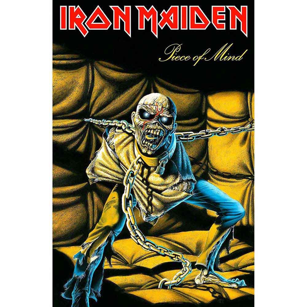Iron Maiden Textile Poster: Piece Of Mind by Rock Off Trade