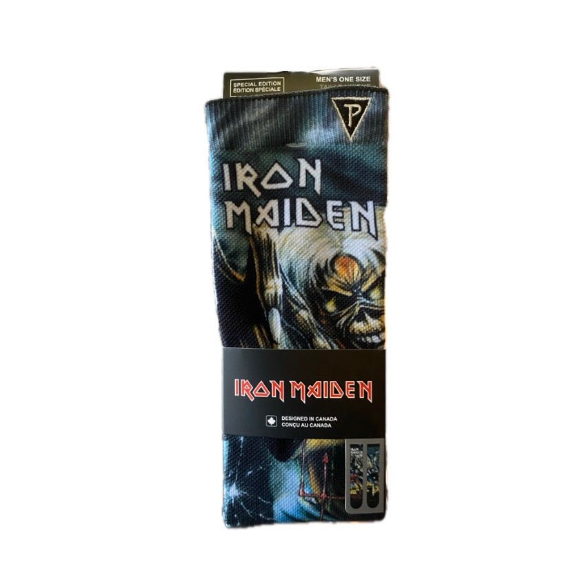 IRON MAIDEN THE NUMBER OF THE BEAST SOCKS, 1 PAIR by Perri's Leathers