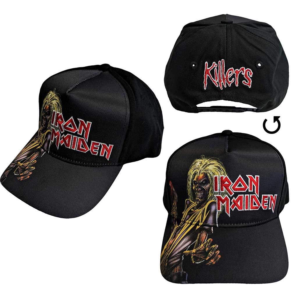 IRON MAIDEN UNISEX BASEBALL CAP: KILLERS by Rock Off Trade
