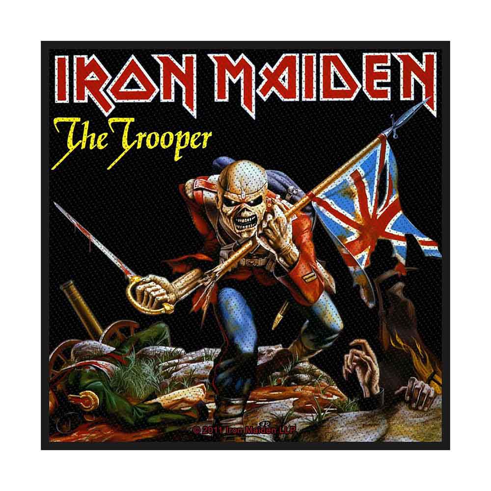 Iron Maiden Woven Patch The Trooper (Retail Pack) (Standard) by Rock Off Trade