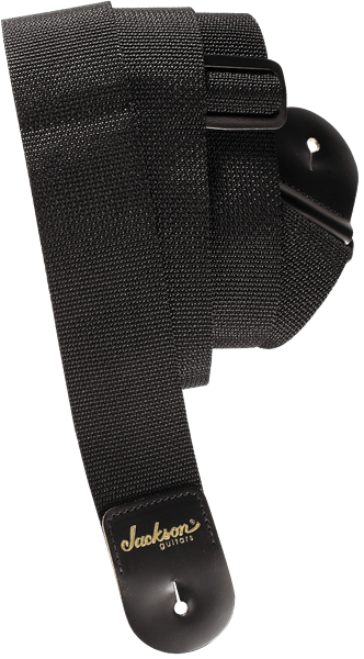 Jackson® 2" Poly Guitar Strap, Black by FMIC