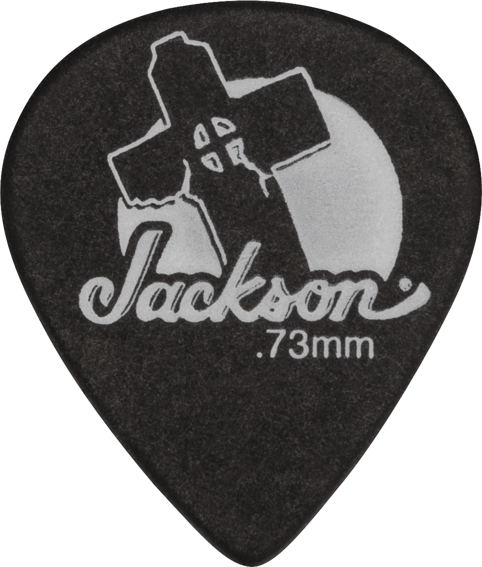 Jackson® 551 Leaning Cross Picks, Black by FMIC
