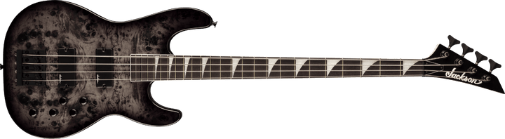 Jackson JS Series Concert™ Bass CB JS3P, Amaranth Fingerboard, Transparent Black by FMIC