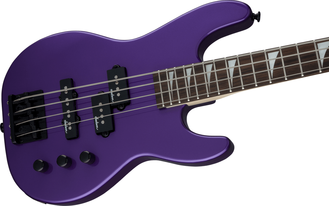 Jackson JS Series Concert™ Bass Minion JS1X, Amaranth Fingerboard, Pavo Purple by FMIC