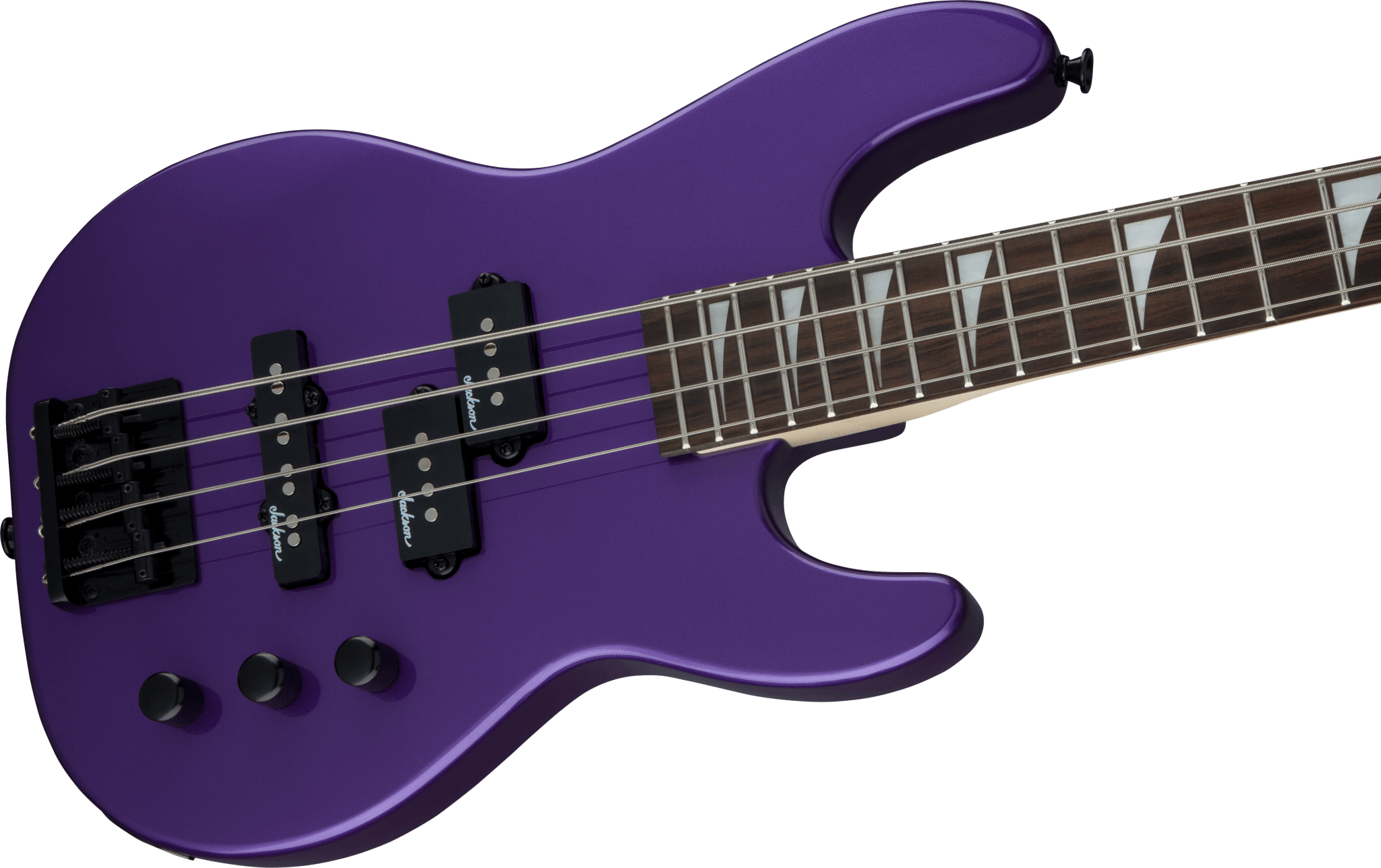 Jackson JS Series Concert™ Bass Minion JS1X, Amaranth Fingerboard, Pavo Purple by FMIC