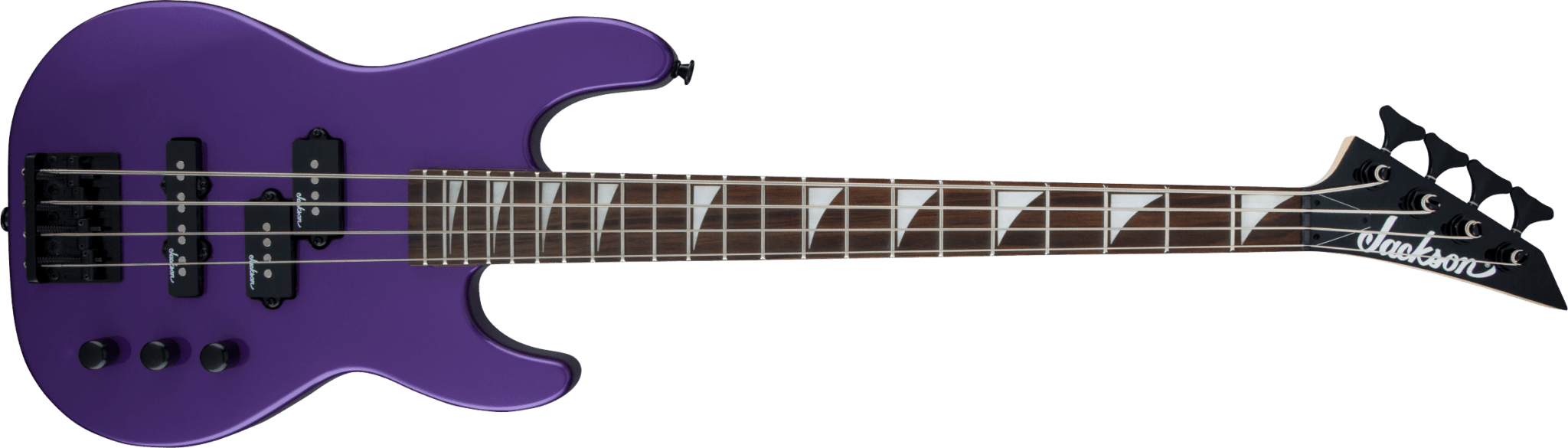 Jackson JS Series Concert™ Bass Minion JS1X, Amaranth Fingerboard, Pavo Purple by FMIC