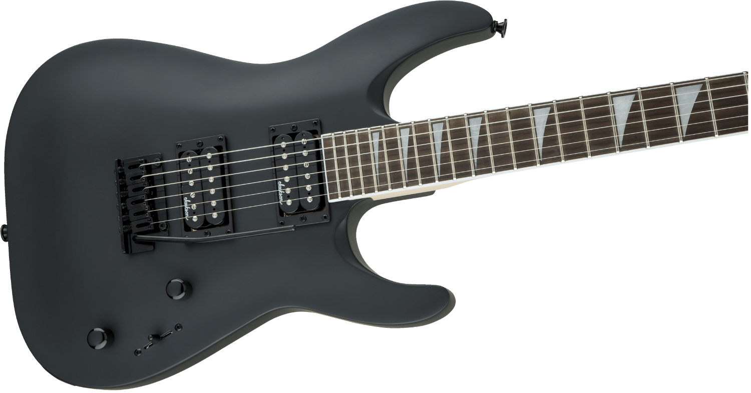 Jackson JS Series Dinky® Arch Top JS22 DKA, Amaranth Fingerboard, Satin Black by FMIC