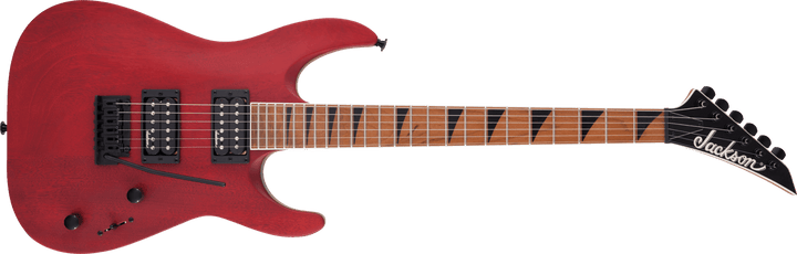 Jackson JS Series Dinky® Arch Top JS24 DKAM, Caramelized Maple Fingerboard, Red Stain by FMIC
