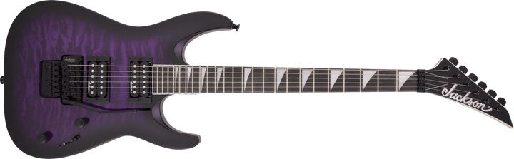 Jackson JS Series Dinky® Arch Top JS32Q DKA, Amaranth Fingerboard, Transparent Purple Burst by FMIC