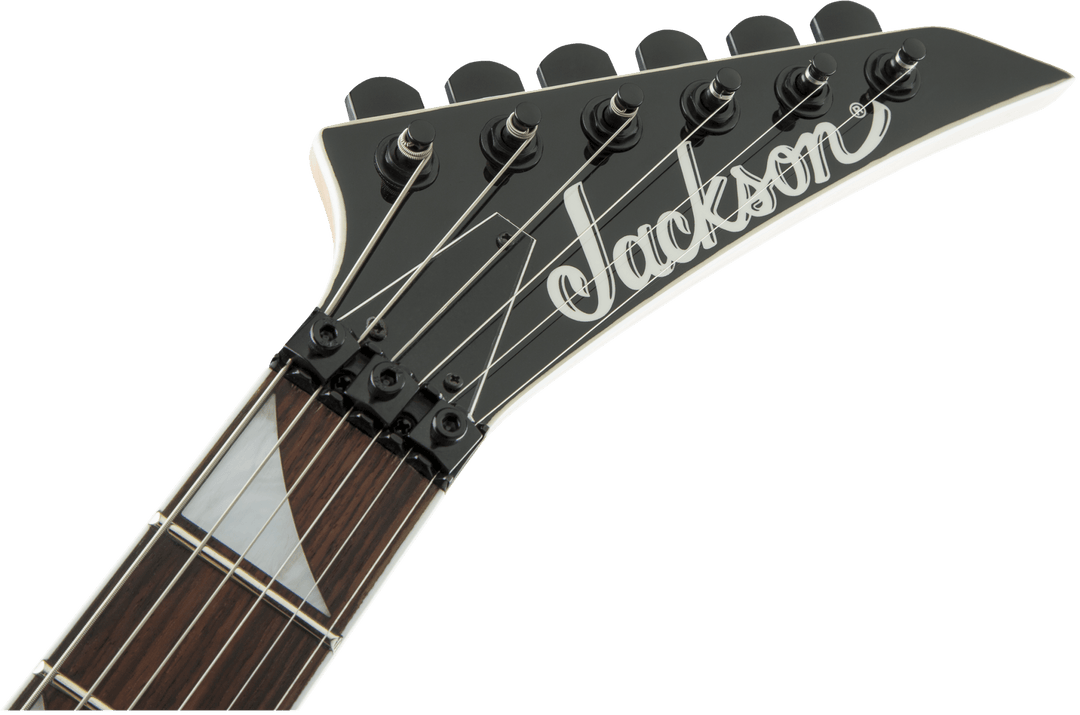 Jackson JS Series King V™ JS32, Amaranth Fingerboard, White with Black Bevels by FMIC