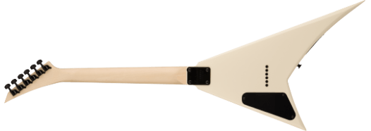 Jackson JS Series RR Minion JS1XM, Amaranth Fingerboard, Snow White with Black Pin Stripes by FMIC