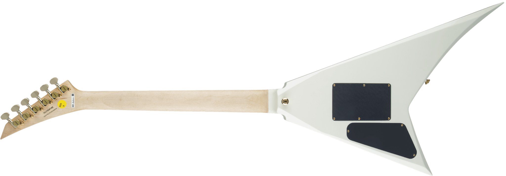 Jackson Pro Series Rhoads RR3, Ebony Fingerboard, Ivory with Black Pinstripes by FMIC