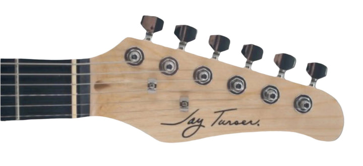 Jay Turser TL Style Lightweight Solid Body Electric Guitar, Black by Coast Music