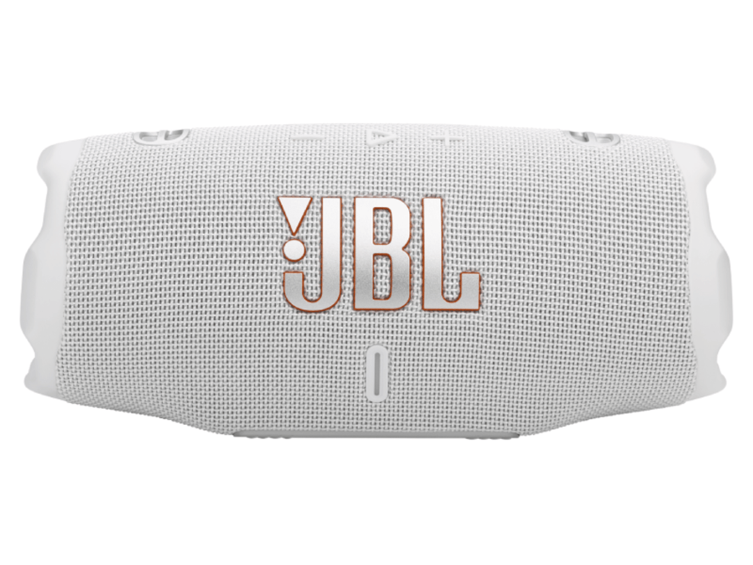 JBL Charge 6 Portable Bluetooth Speaker, White by Erikson Consumer