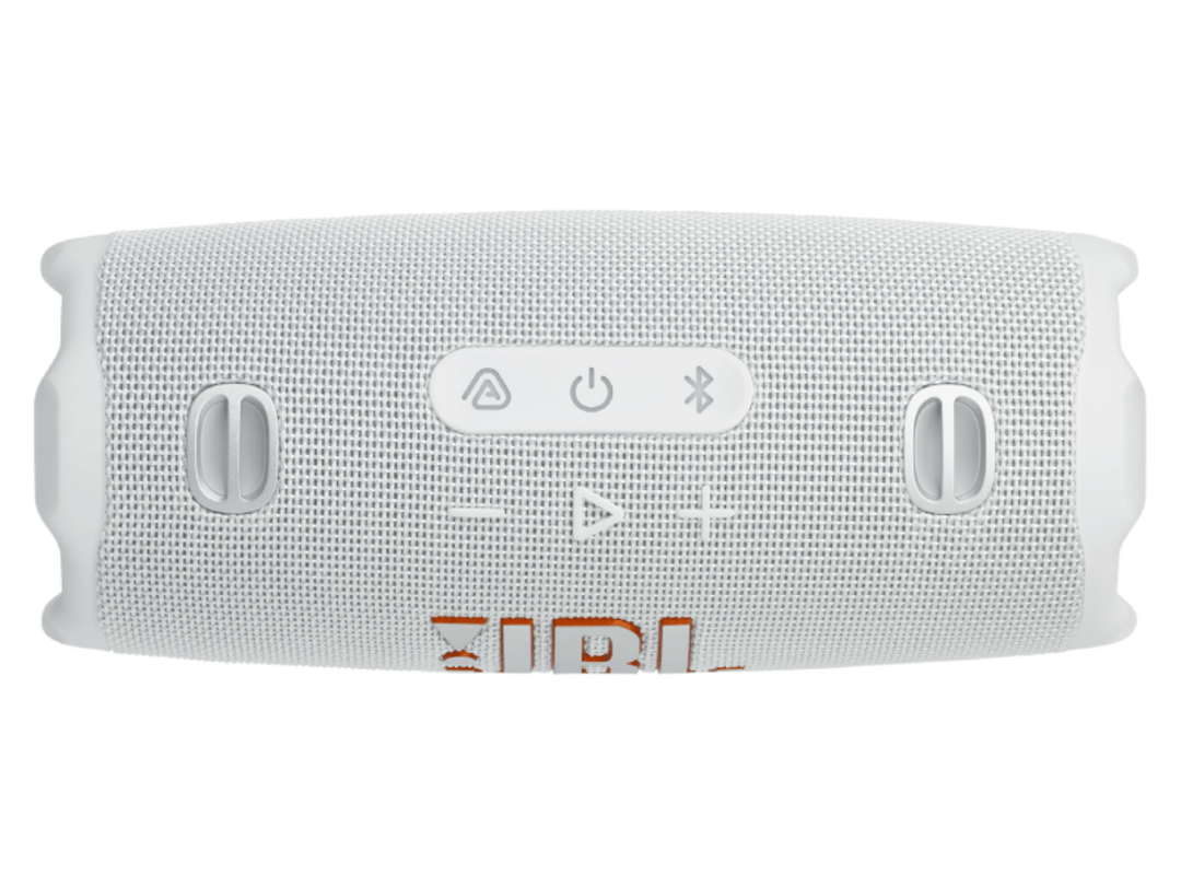 JBL Charge 6 Portable Bluetooth Speaker, White by Erikson Consumer