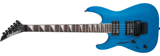 JS Series Dinky® Arch Top JS32 DKA LH, Amaranth Fingerboard, Bright Blue by FMIC