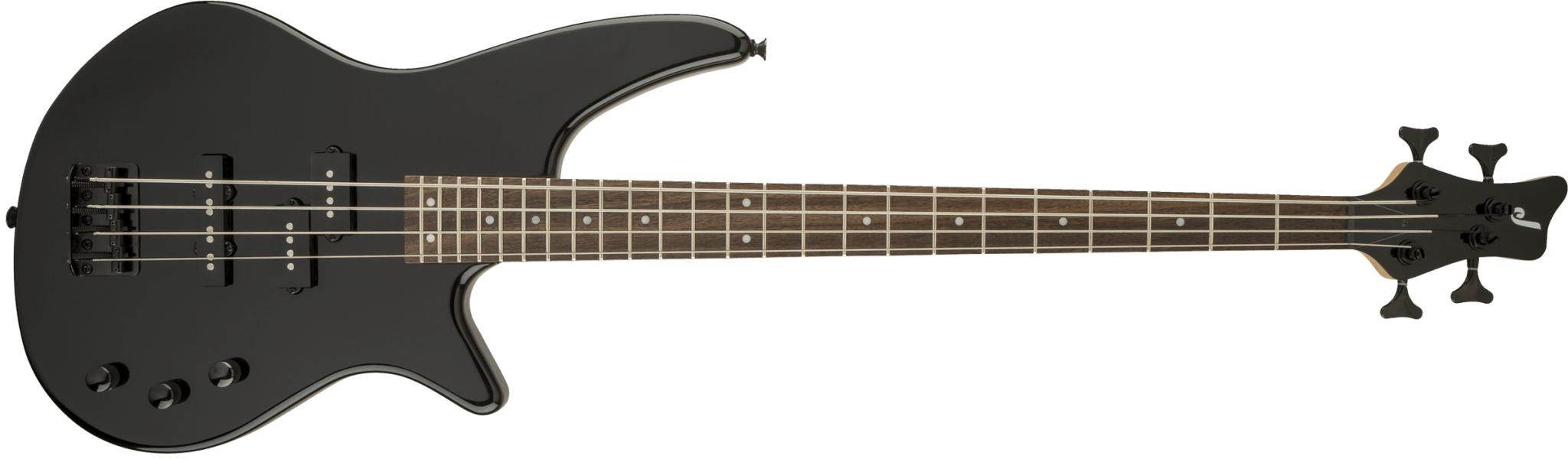 JS Series Spectra Bass JS2, Laurel Fingerboard, Gloss Black by FMIC