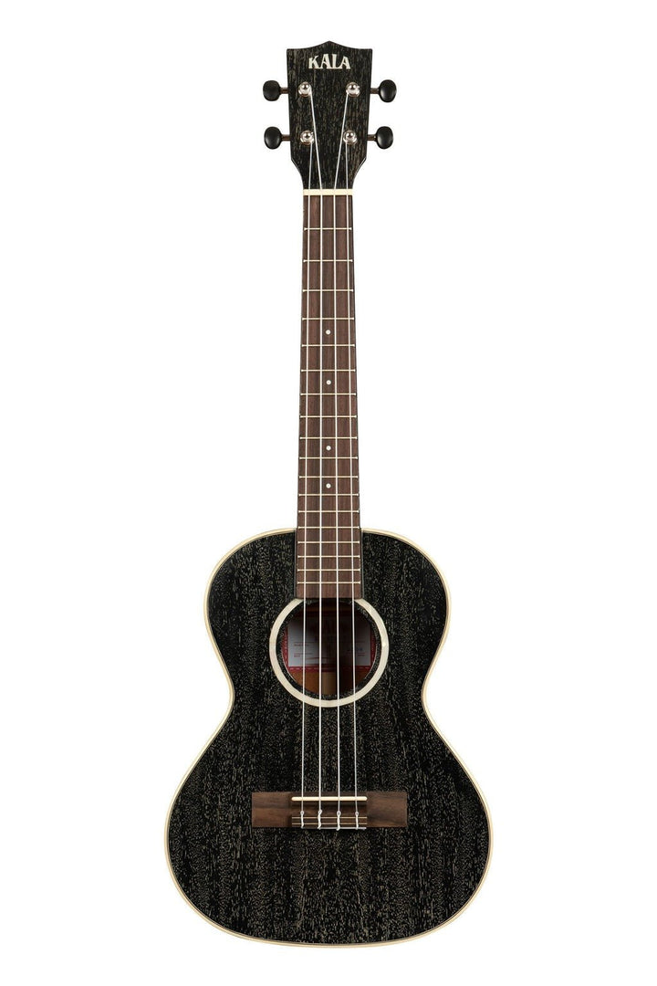 KALA All Solid Salt & Pepper Doghair Mahogany Tenor Ukulele With Bag by Coast Music