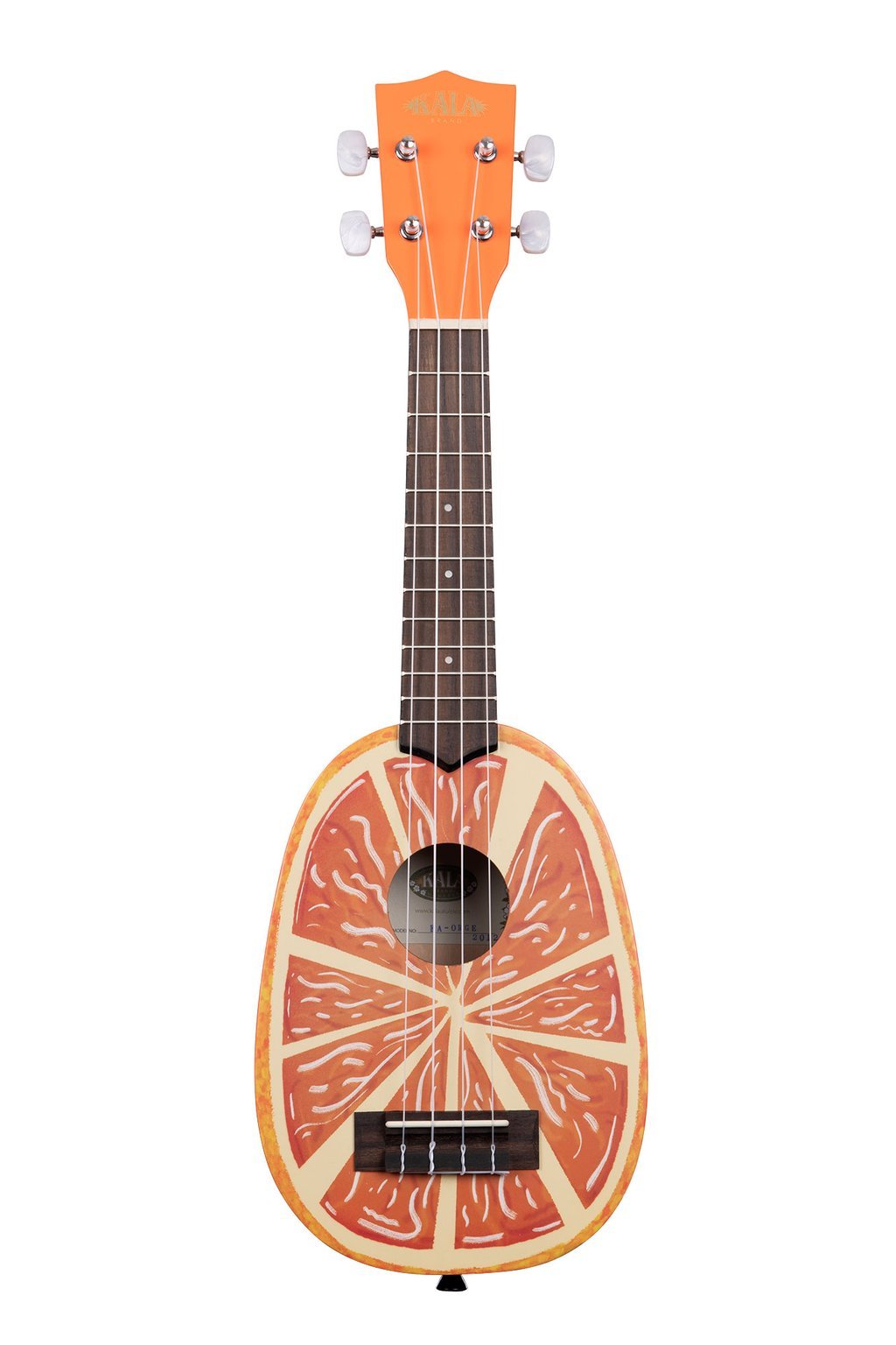KALA Orange Soprano Ukulele by Coast Music