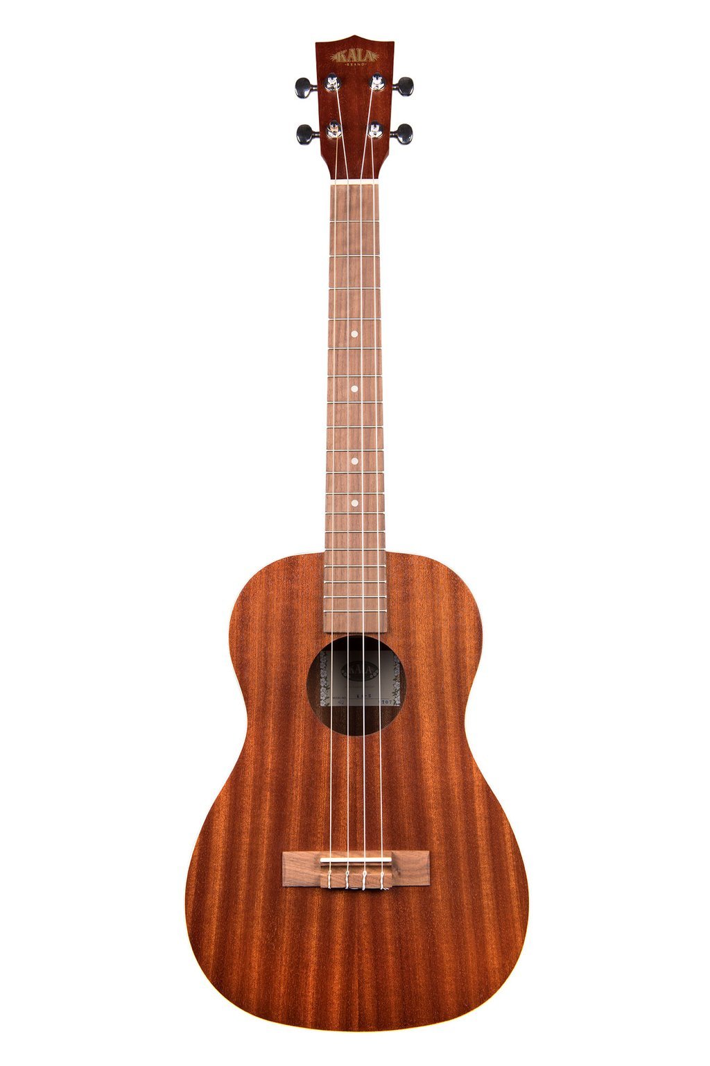 Kala Satin Mahogany Baritone Ukulele by Coast Music