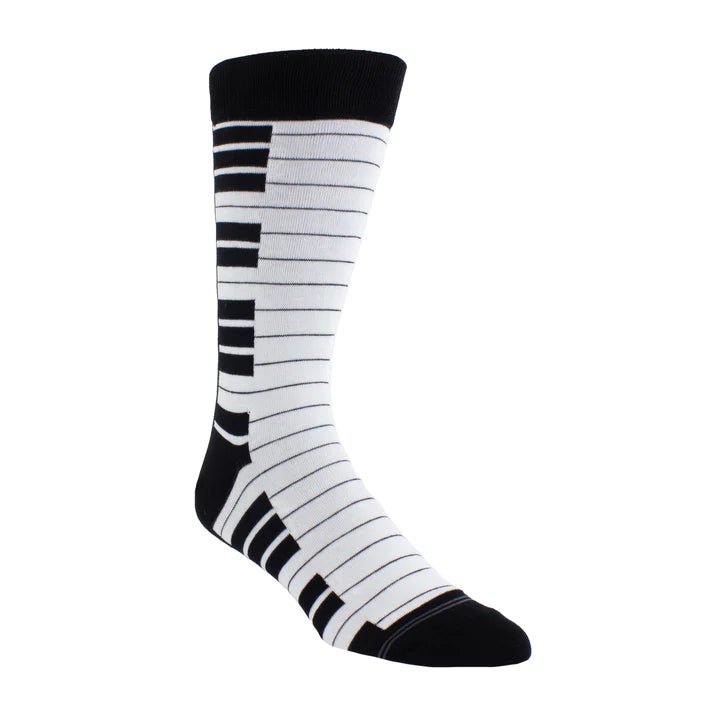 KEYBOARD CREW KNIT IN SOCKS, 1 PAIR by Perri's Leathers