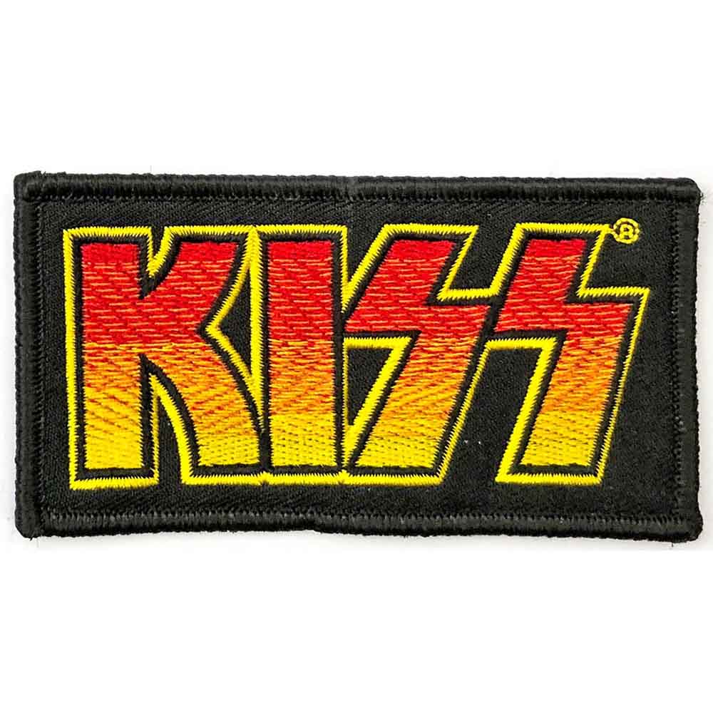 KISS Standard Patch: Classic Logo by Rock Off Trade