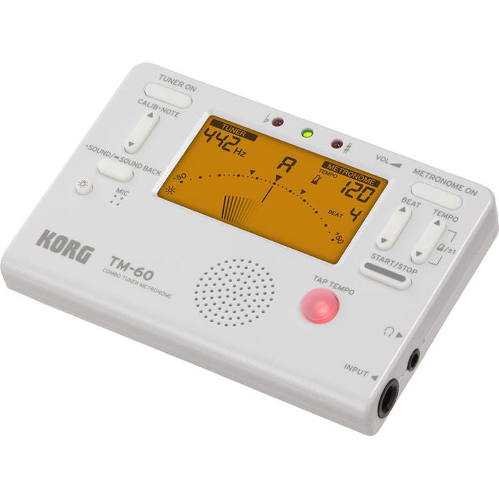 Korg Combo Tuner Metronome (White) by Erikson Music