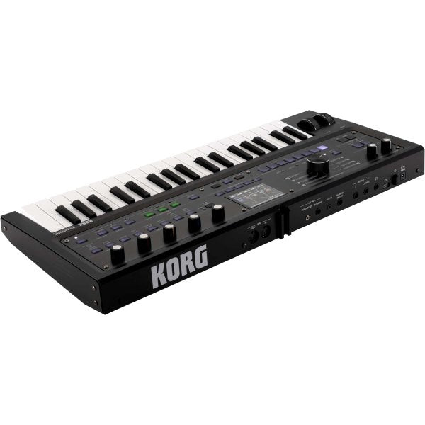 KORG Limited Edition MicroKorg 2 37 - Key Synthesizer / Vocoder with Soft Case, Metallic Black by Erikson Music