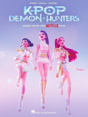 KPop Demon Hunters Music from the Netflix Film Piano/Vocal/Guitar Songbook Softcover by Hal Leonard
