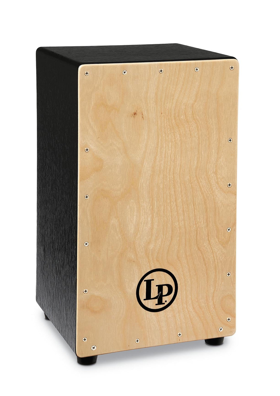 Latin Percussion Black Box Wire Cajon With Natural Faceplate by B&J